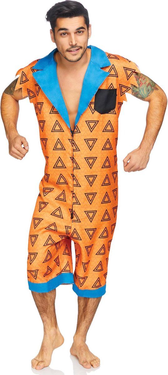 Leg Avenue Bedrock Fred Flinstone Kostuum - Maat M/L
