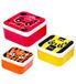 Trunki Boîtes à goûter - Lot de 3 - Coccinelle/Abeille/Tigre