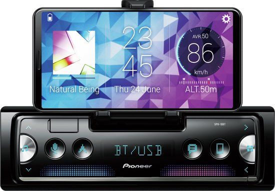 Pioneer SPH-10BT Autoradio - Bluetooth - Apple CarPlay - 4x50W