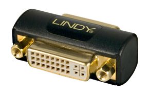 LINDY DVI Coupler, zwart