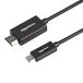 Amazon Basics Premium Aluminium Unidirectionele USB-C-adapter naar DisplayPort