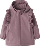 NAME IT NMFALFA08 SOFTSHELL JACKET FRILL FOIL FO Dames Jas