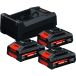 Bosch Starterkit 3xEXBA18V-40 + GAL12 3xEXBA18V-40 +GAL 4Ah 0615V0005X