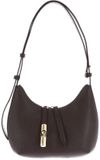 FURLA Leren schoudertas Goccia Shoulder Bag Cioccolato donkerbruin