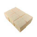 Hostelnovo - 600 servetten, crèmekleurig, wegwerppapier, microstippen, 10 x 10 cm (gevouwen) en 20 x 20 cm (opengeklapt), ideaal voor catering-evenementen, bars en feestjes