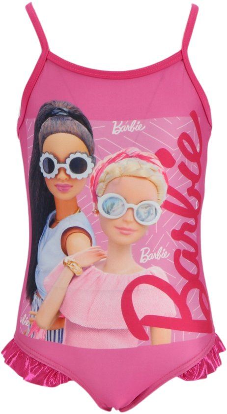 4KidsOnly Barbie Badpak - Maat 122/128 - Roze