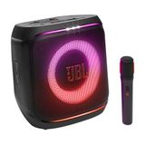 JBL Partybox Encore 2, Draadloze Bluetooth-Party Speaker, Zwart | Draadloze Microfoon, 15 Uur Afspeeltijd, IPX4 Spatwaterdicht, JBL Pro Sound met AI Sound Boost en Auracast