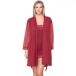 Luna Micro Touch Kimono en dentelle manches longues femme