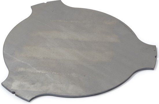 Yakiniku Teppanyaki Plaat - BBQ Accessoire Kamado 13 inch - Metaal - Grijs