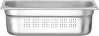HENDI Gastronormbak geperforeerd – roestvast staal – 4L – 100 mm hoog