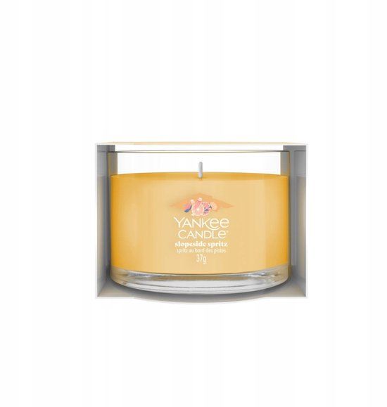 Yankee Candle Filled Votive - Slopeside Spritz - 10 branduren - 1 stuk