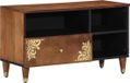 vidaXL TV-kast Honingbruin 80 x 33 x 46 cm Massief Mangohout
