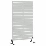 vidaXL Privacyscherm 100 x 50 x 180 cm Gegalvaniseerd staal zilver