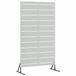 vidaXL Privacyscherm 100 x 50 x 180 cm Gegalvaniseerd staal zilver