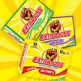 Extra Joss Mix Pack - Energy poeder met 7 vitamines, Ginseng & Royal Jelly - Pre Workout - 3 smaken (Active, Mango & Grape) - 36 zakjes