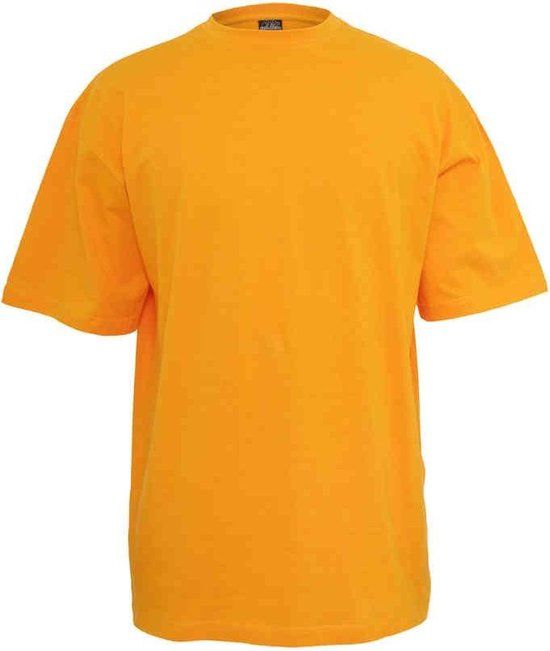 Urban Classics Tall Heren T-shirt - Oranje - XL