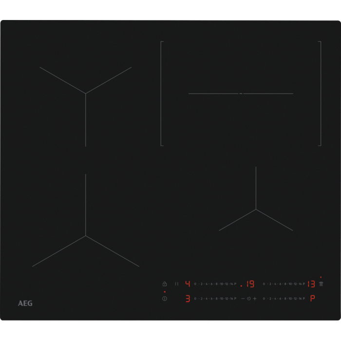 AEG TO64IC0FIT 60 cm Ingebouwde Inductiekookplaat | Zwart