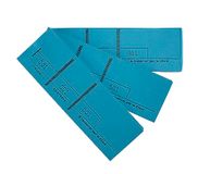 Blocs passe-partout 3 volets 4,8x15cm 100 feuillets