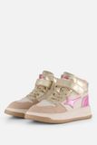 Shoesme Veterboots beige Synthetisch - Maat 32 - Kinderschoenen