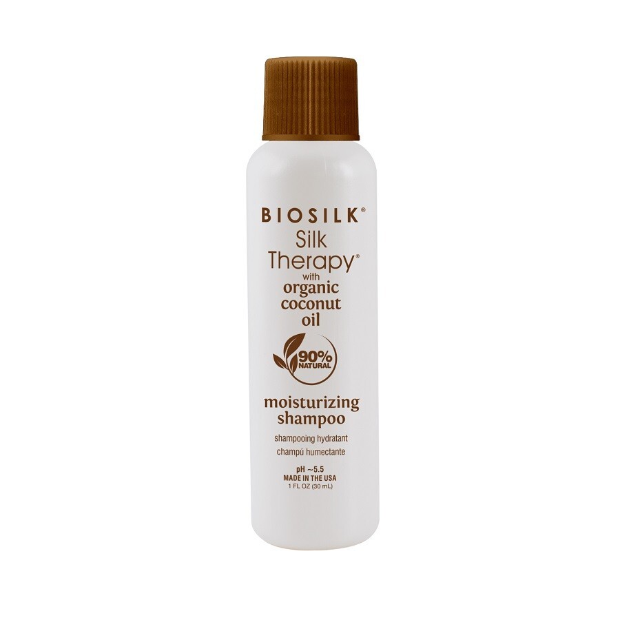 Biosilk Silk Therapy Coconut Oil Moisturizing Shampoo 30 ml
