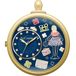 Le Carose ORCIP03 Zakhorloge voor dames, blauw