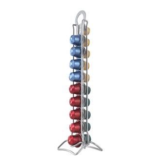 Metaltex Nespresso Capsulehouder - Zilver - Metaal