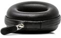 AKIELO Boîtier de montre – Boîte de voyage pour montre avec chiffon de nettoyage et boîte cadeau – Pour montres pour hommes et femmes et smartwatches jusqu'à 54 mm (Édition Noir Uni)