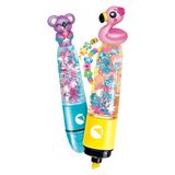 Clementoni Create Your Highlighters Beach Buddies - Kleurstift Markeerstiften Zelf Maken - Knutselpakket Stiften in Zomerse Kleuren - voor Kinderen