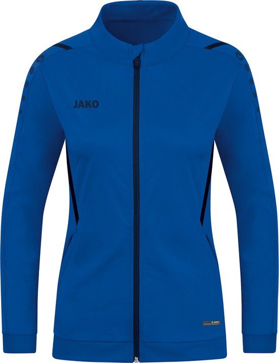 Jako - Challenge Dames Trainingsjack - Blauw - Maat 38