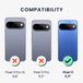 kwmobile Telefoonhoesje geschikt voor Google Pixel 11 - Hoesje met telefoonkoord - Back cover in transparant / zwart