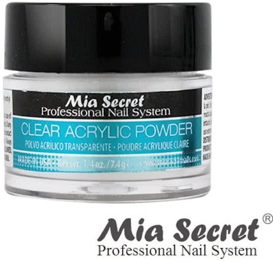 Mia Secret Acryl Poeder Transparant 7.5ml