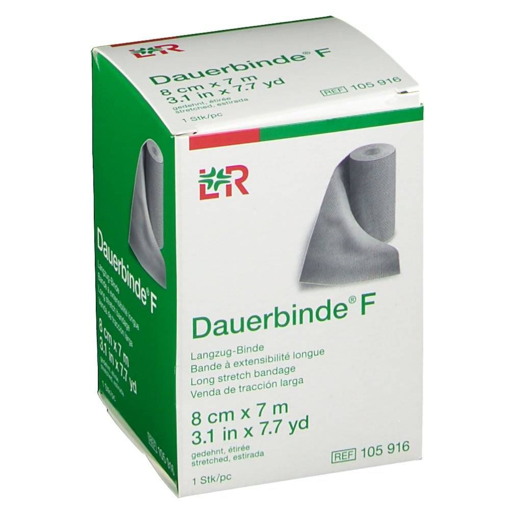Lohmann & Rauscher Dauerbinde F 8cmx7m 105916 1 st