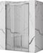 Rea Alex Chrom 100 - Porte de douche - 100 cm - Chrome