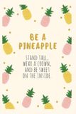 Be Elite Journals Be a Pineapple Paperback 132 Pages