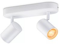 Philips Smart Lighting Opbouwspot - 2 Spots - RGB - Wit