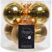 Decoris Kaemingk B.V. Kerstballen glas goud 8cm 6st.