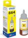 Epson EcoTank T6644 inktpatroon, geel, 11.000 pagina's, hoge capaciteit