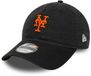 New Era 9twenty Mlb New York Mets Pet Zwart