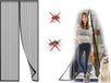 INSECTPROTECT moustiquaire magnétique, moustiquaire magnétique, fenêtre anti-insectes, 90 x 210 cm