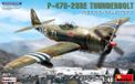 MiniArt Modelbouwpakket Militaire voertuigen - 48015 P-47D-28RE Thunderbolt - Free French Air Force Plastic - 1:48 - Modelbouw