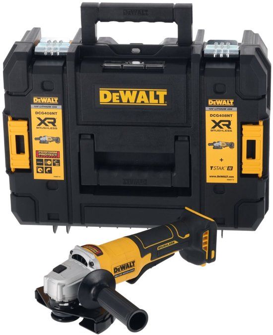 DeWalt DCG408NT-XJ Haakse accuslijper 125 mm