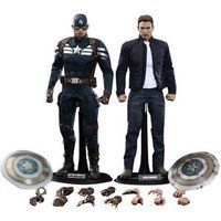 Hot Toys Captain America: The Winter Soldier - Captain America & Steve Rogers