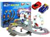 LEAN TOYS Circuit de course 2 voitures, échelle 1:43, boucle, lumières
