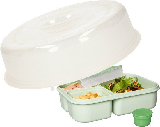 PLASTICFORTE Magnetron deksel - 26 cm - transparant