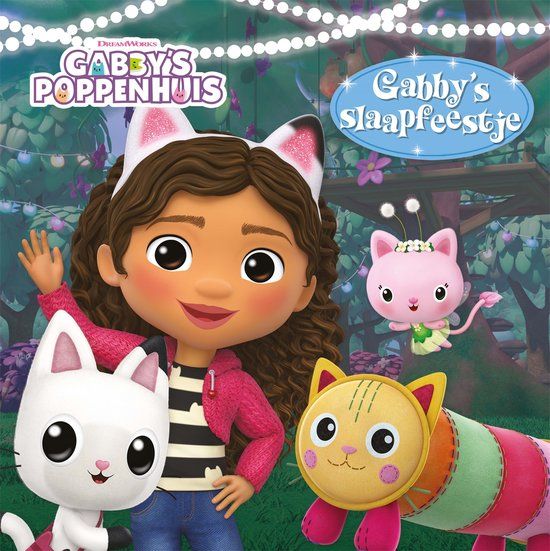 Gabby's Poppenhuis - Gabby's slaapfeestje (Hardcover)