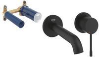 Grohe Essence Wastafelkraan Inbouw - inbouwdeel - uitloop 18.3cm - M-size - phantom black (zwart)