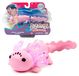 Axolotl knuffel interactif - Rose - Plus de 50 sons et réactions - Flotte dans l'eau