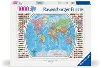 Ravensburger Politieke Wereldkaart Legpuzzel 1000 Stukjes