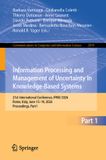 Information Springer Nature Information Processing and Management of Uncertainty in Knowledge-Based Systems: 21st International Conference, IPMU 2026, Rome, Italy, June 15–19, 2026, Proceedings, Part I: 3019