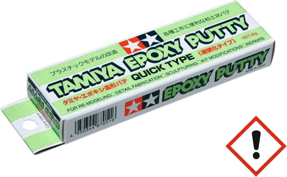 Tamiya 87051 Epoxy Putty Quick Type 25g 2Comp. Filler